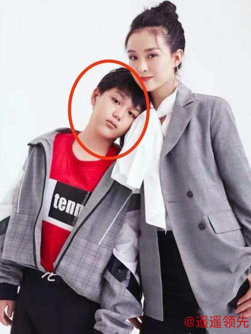 王艳罕见晒与继子亲密合照，兄弟相处融洽似同龄人